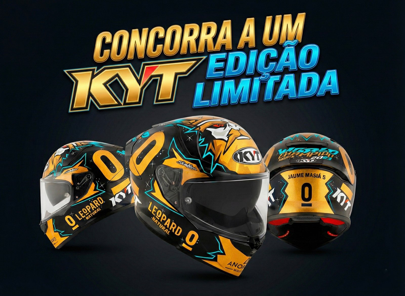 CAPACETE KYT R2R MASIA – EDIÇÃO LIMITADA