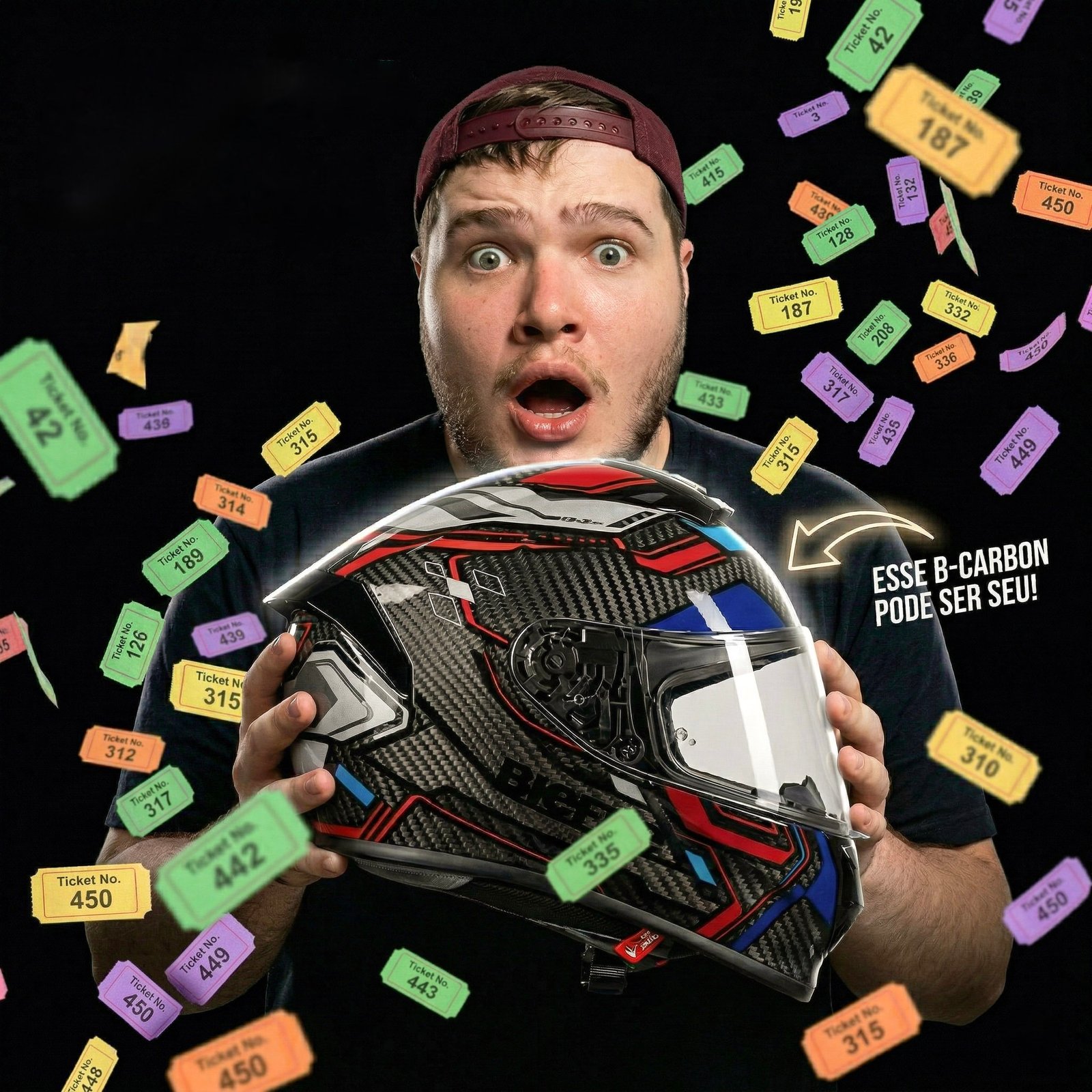 CAPACETE DE CARBONO BIEFFE B-CARBON

